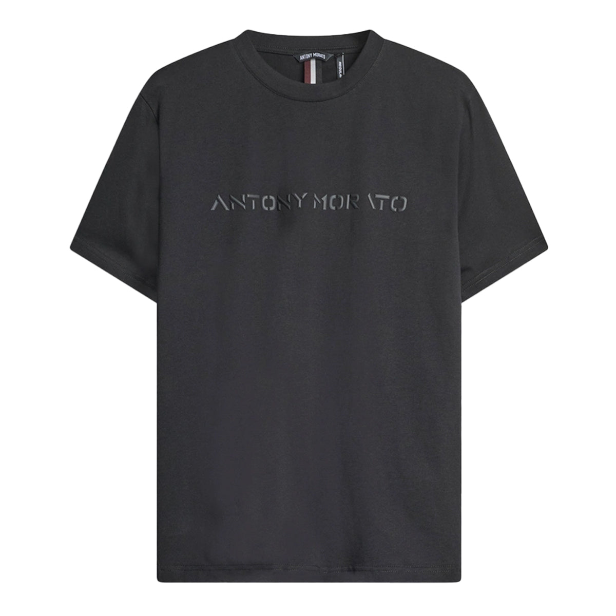 ANTONY MORATO 3D LOGO BLACK T-SHIRT MMKS02567
