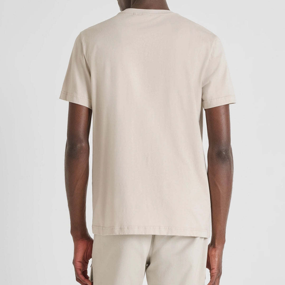 ANTONY MORATO 3D GRAPHIC LOGO BEIGE T-SHIRT MMKS02562