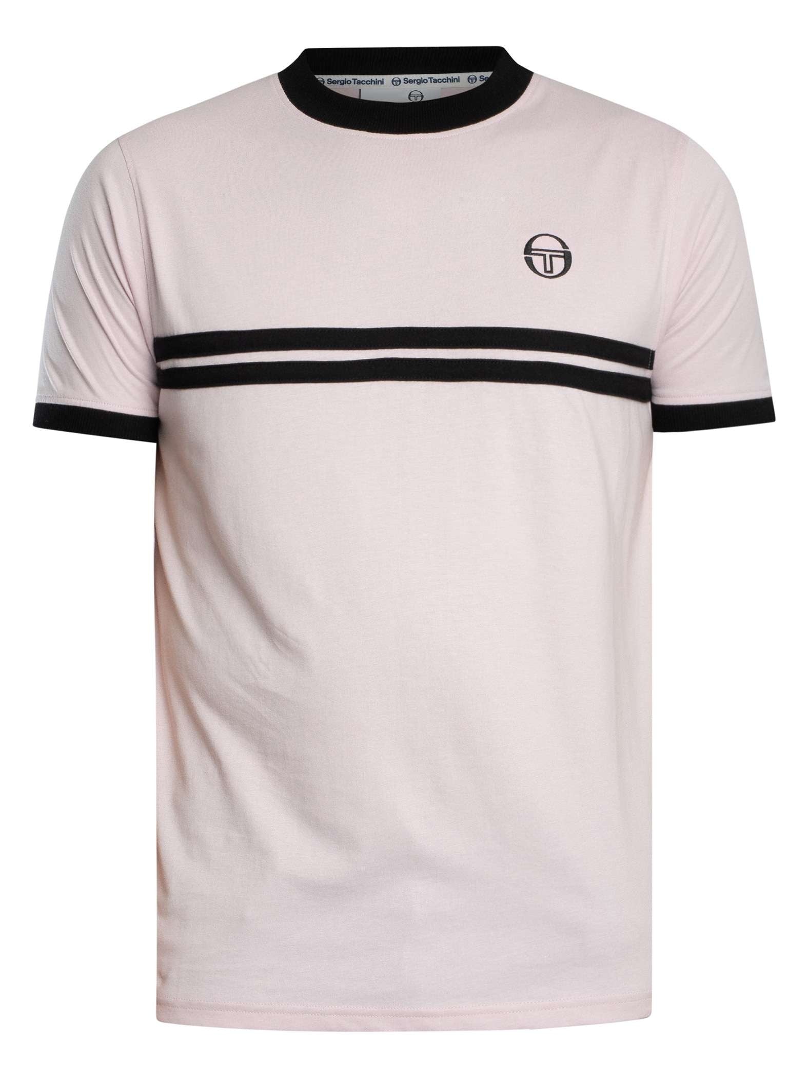 SERGIO TACCHINI SUPERMAC T-SHIRT LILAC/BLACK