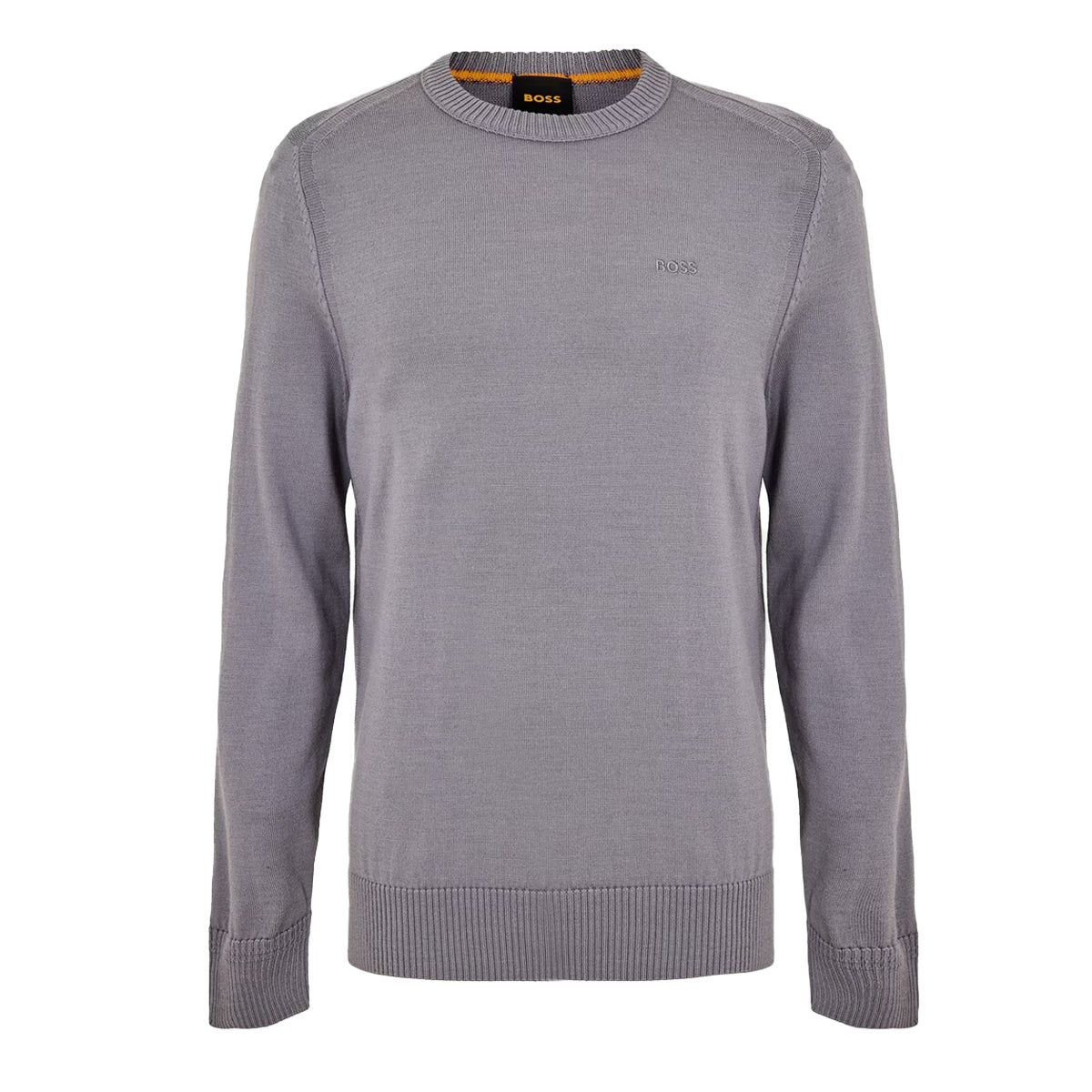 HUGO BOSS AVAC_C CREW NECK JUMPER GREY 062 50501762
