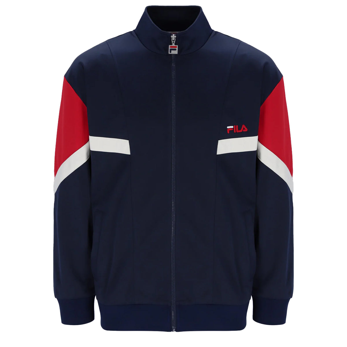 FILA ALBARN ARCHIVE INSPIRED TRACK JACKET NAVY/RED