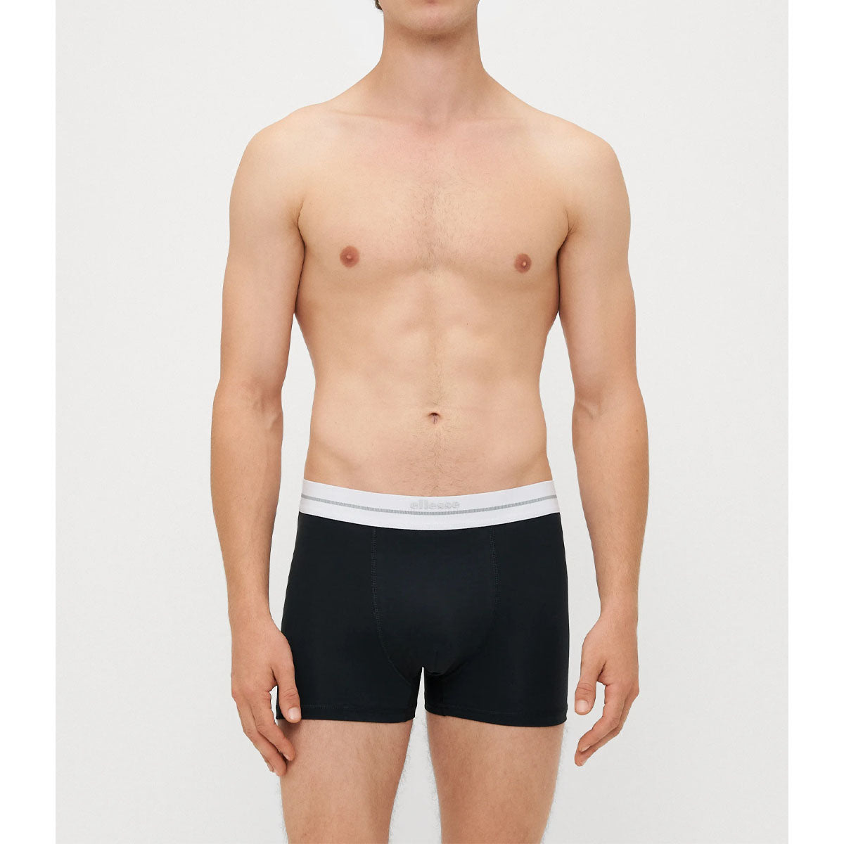 ELLESSE AMBRIA 3 PACK BOXER SHORTS BLACK/GREY/WHITE