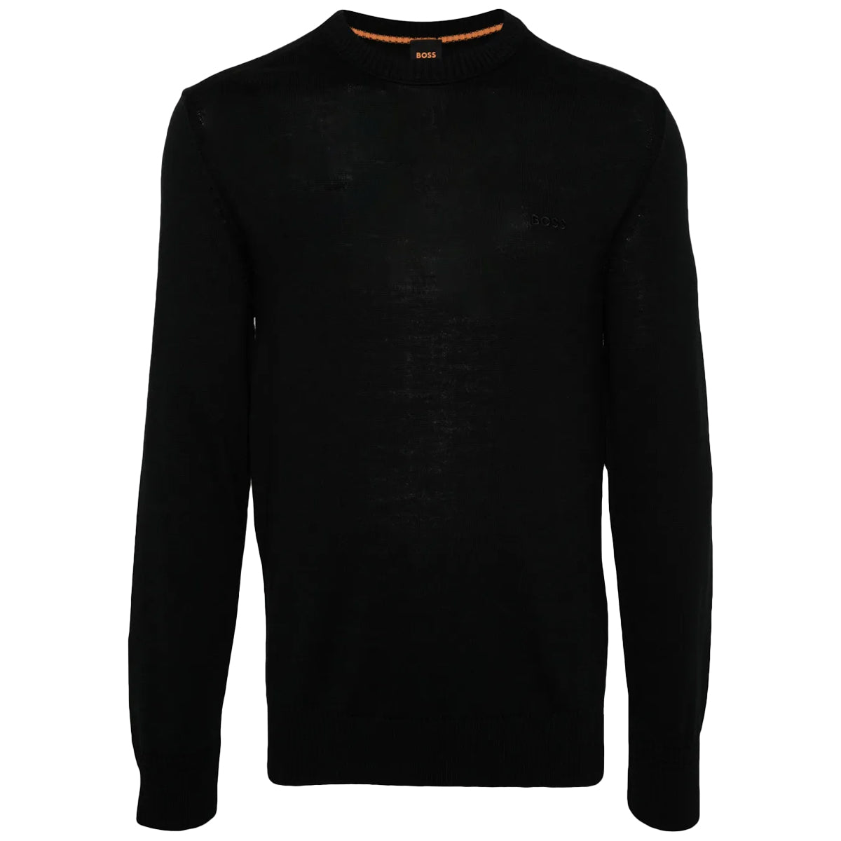 HUGO BOSS AVAC_C CREW NECK JUMPER BLACK 001 50501762