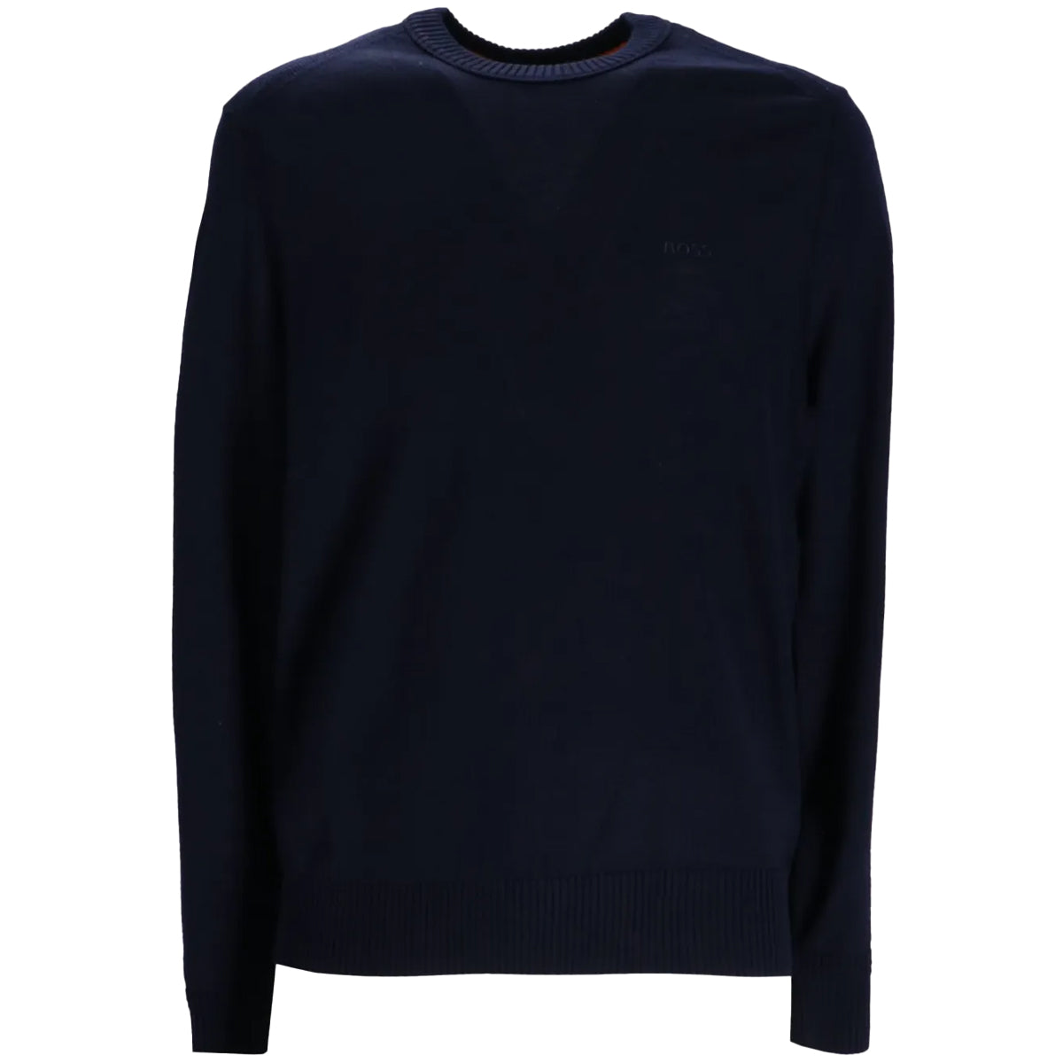 HUGO BOSS AVAC_C CREW NECK JUMPER NAVY 404 50501762
