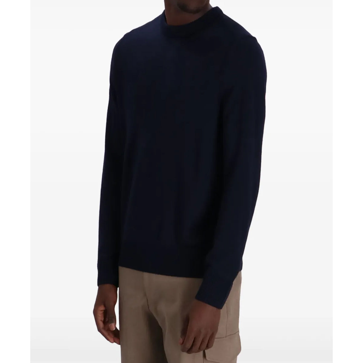 HUGO BOSS AVAC_C CREW NECK JUMPER NAVY 404 50501762
