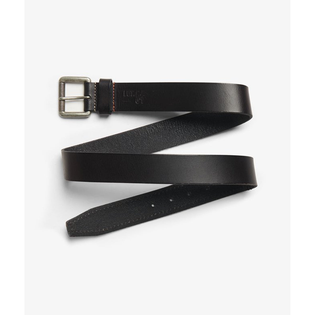 SUPERDRY BADGEMAN LEATHER BLACK BELT