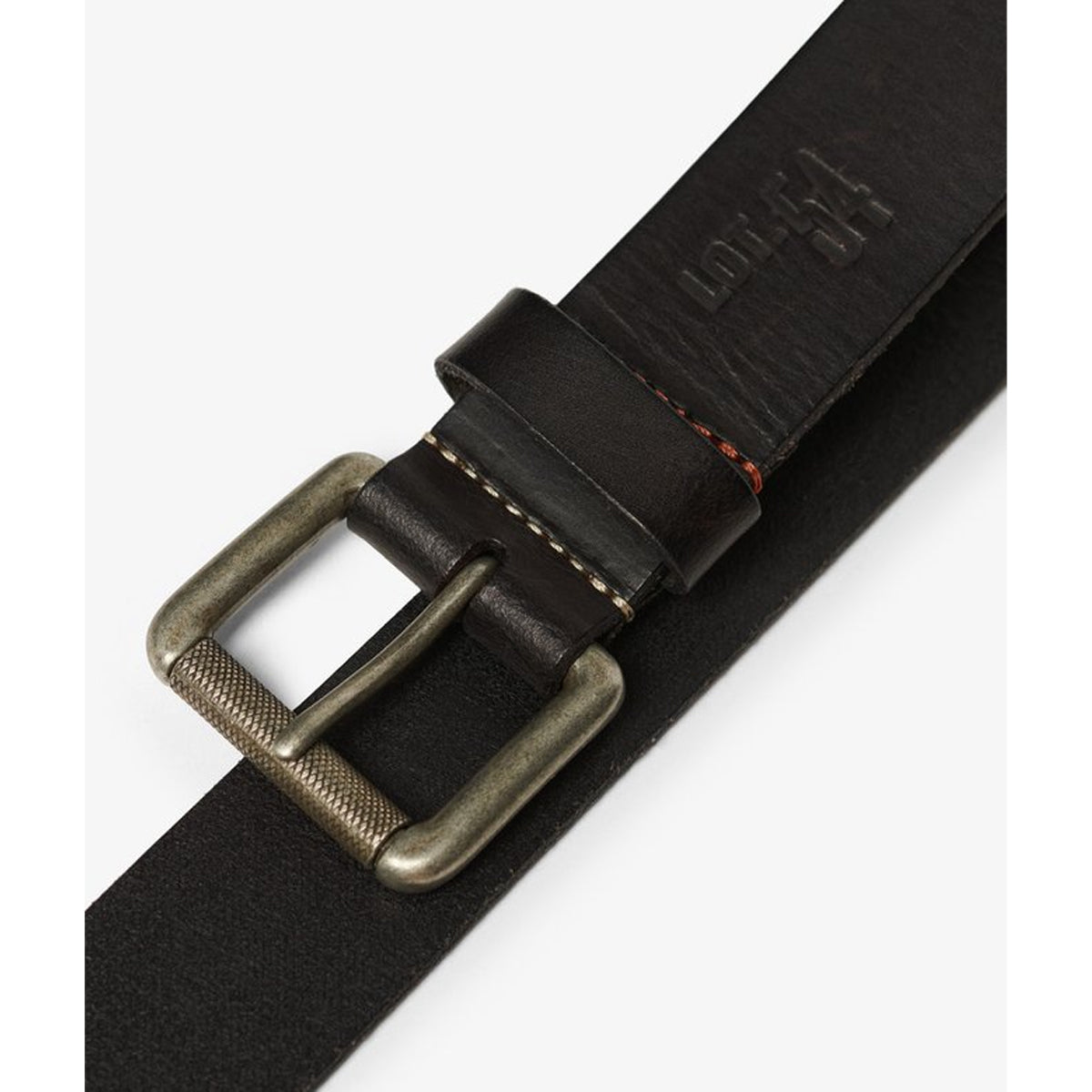 SUPERDRY BADGEMAN LEATHER BLACK BELT