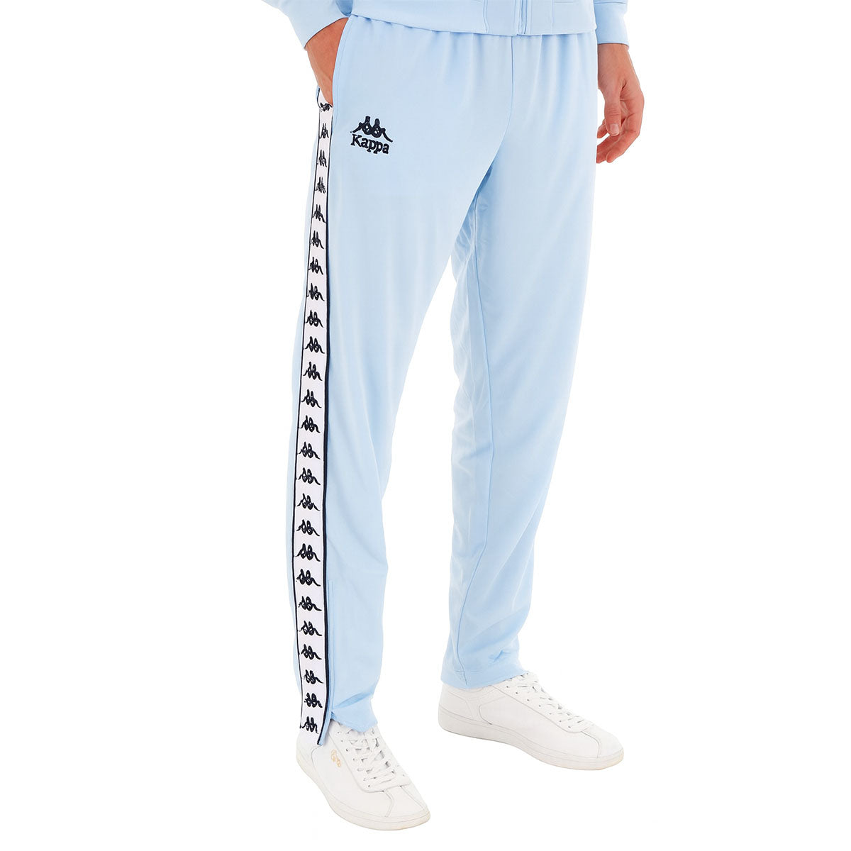 KAPPA BANDA ULRICH AZURE ICE TRACK PANTS