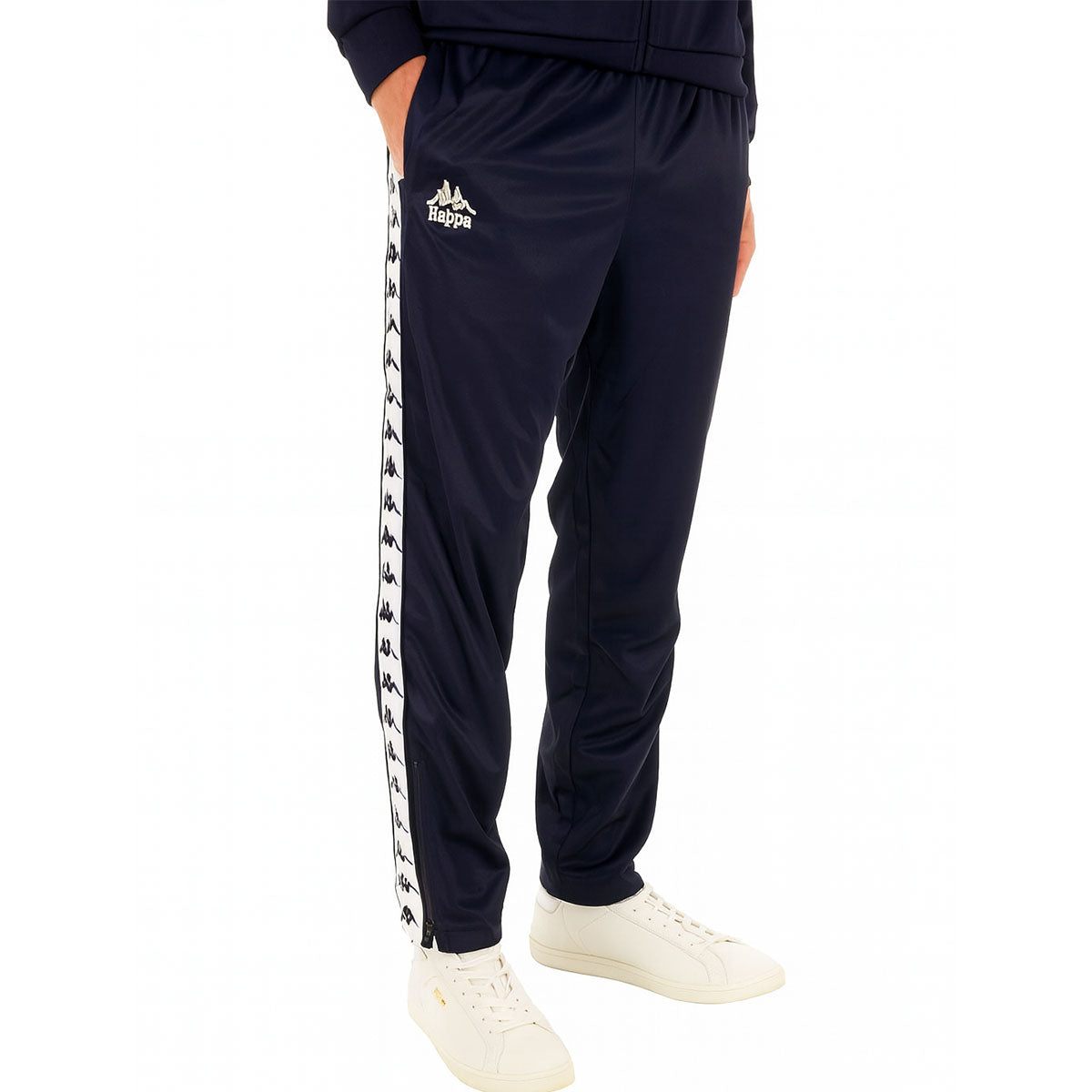 KAPPA BANDA ULRICH NAVY TRACK PANTS