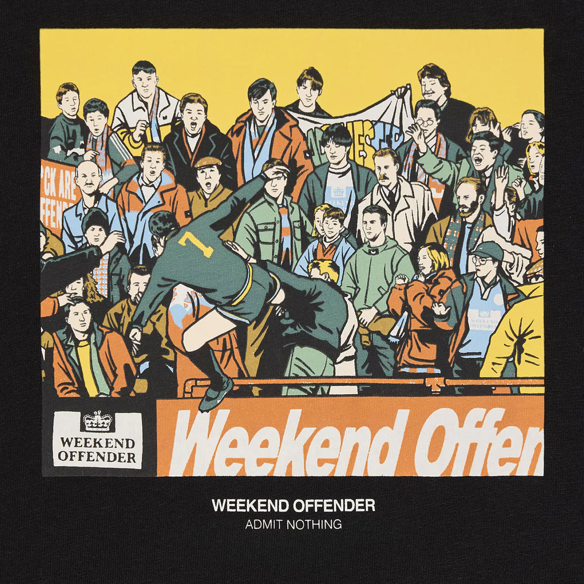 Weekend Offender Selhurst T-Shirt Black