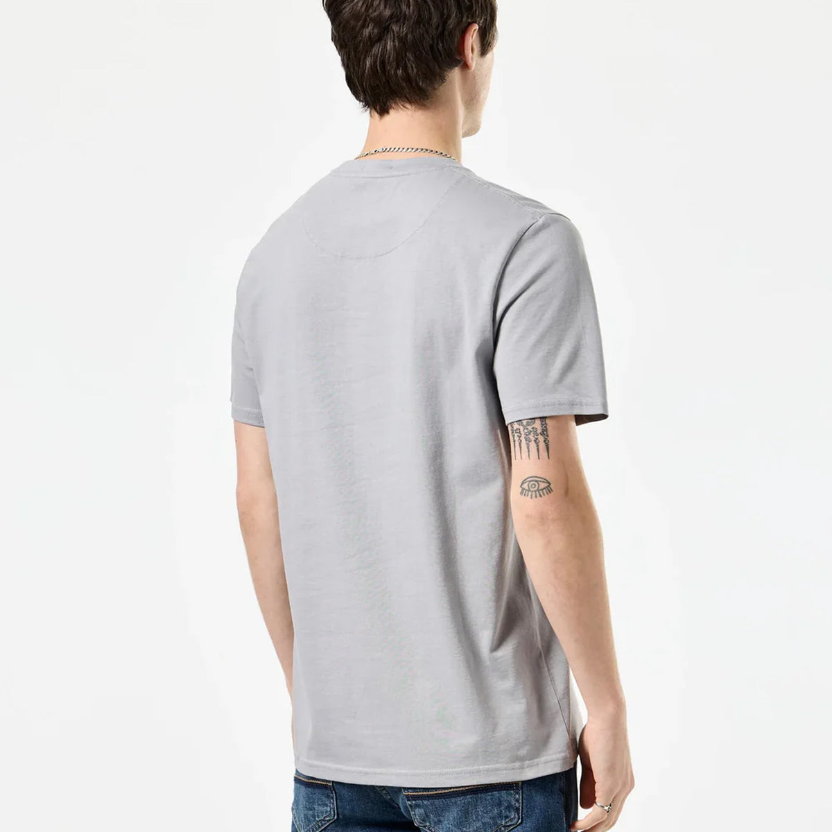WEEKEND OFFENDER	BONPENSIERO SMOKEY GREY GRAPHIC T-SHIRT