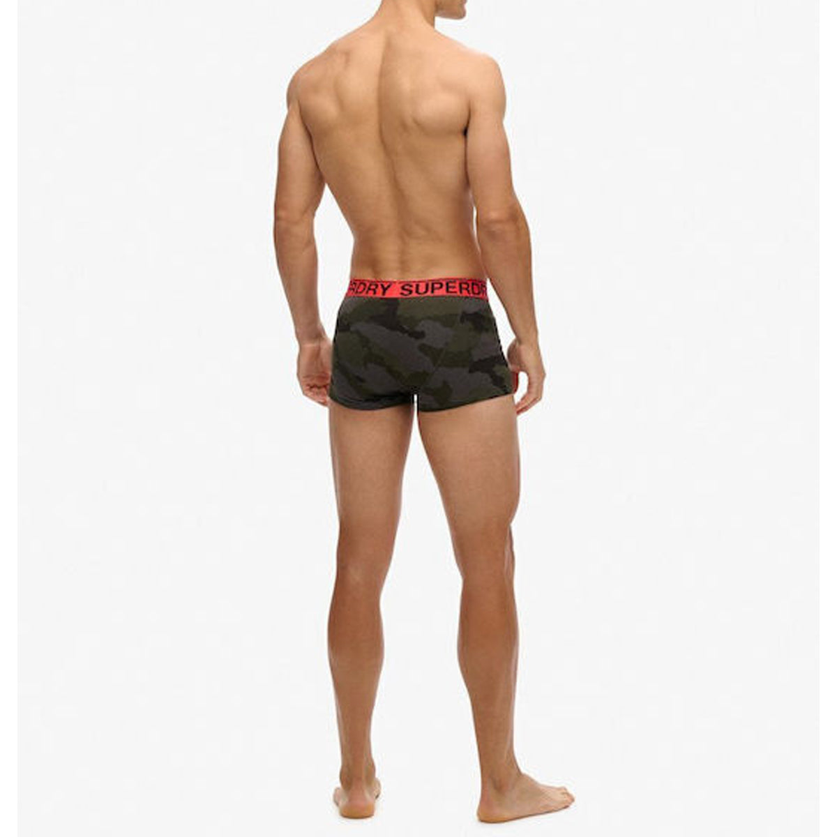 SUPERDRY BOXER DOUBLE PACK BLACK/CAMO CS4