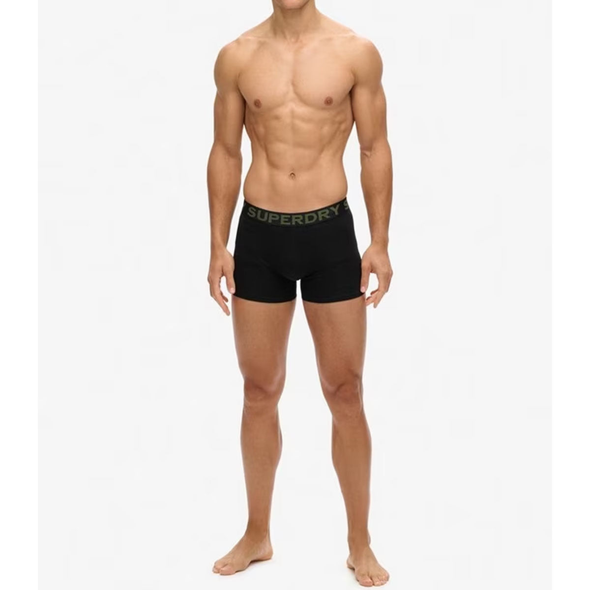 SUPERDRY BOXER TRIPLE PACK BLACK/GREY/KHAKI 1MS