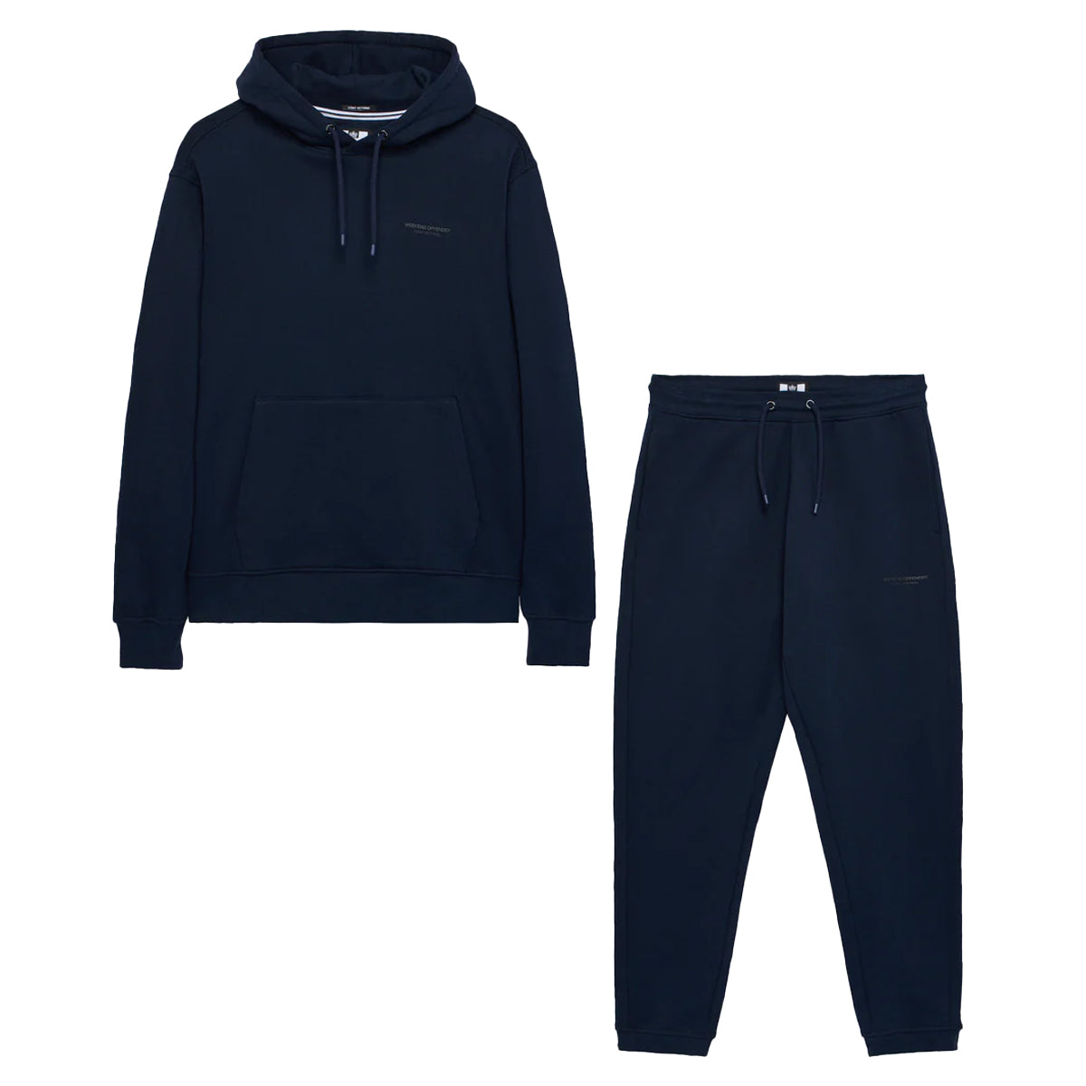 WEEKEND OFFENDER	BRONX OVERHEAD HOODY NAVY TRACKSUIT