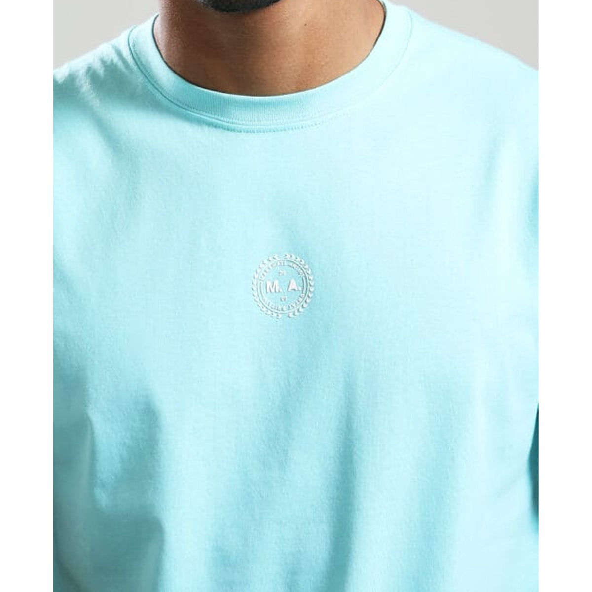 MARSHALL ARTIST CAMO EROSION AQUA T-SHIRT