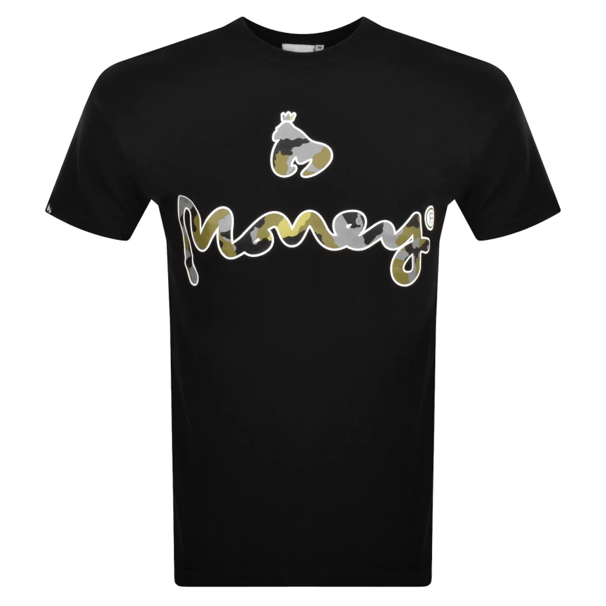 MONEY CAMO SIGNATURE TWIN T-SHIRT & SHORTS SET NAVY