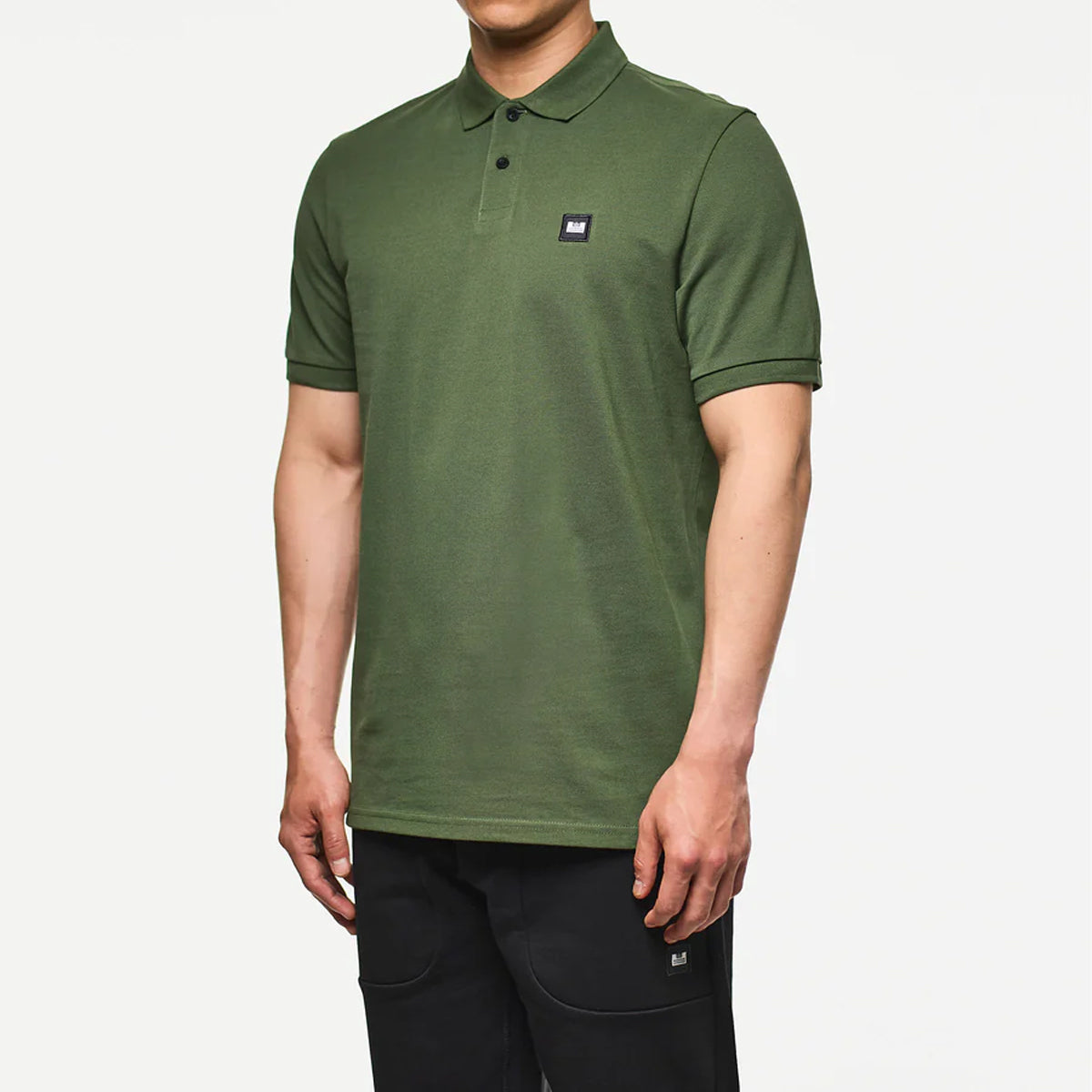WEEKEND OFFENDER	CANEIROS BAYLEAF GREEN BADGE POLO