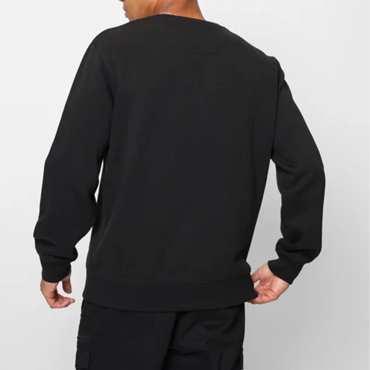 VALERE CASA BLACK CREW NECK SWEATSHIRT