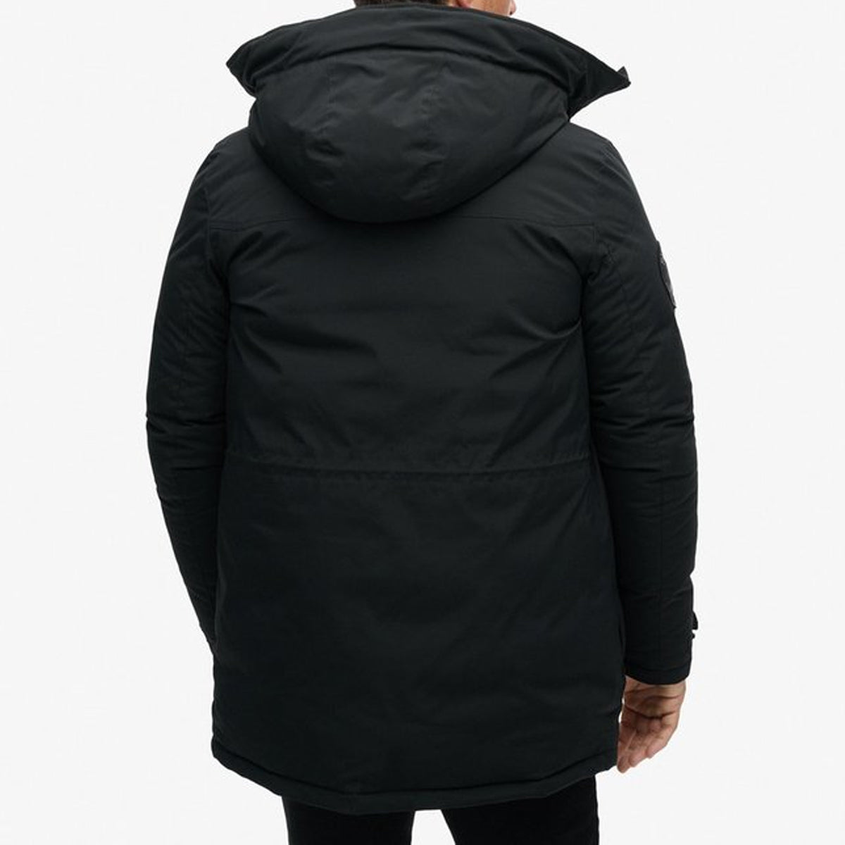 SUPERDRY CITY PADDED PARKA BLACK JACKET