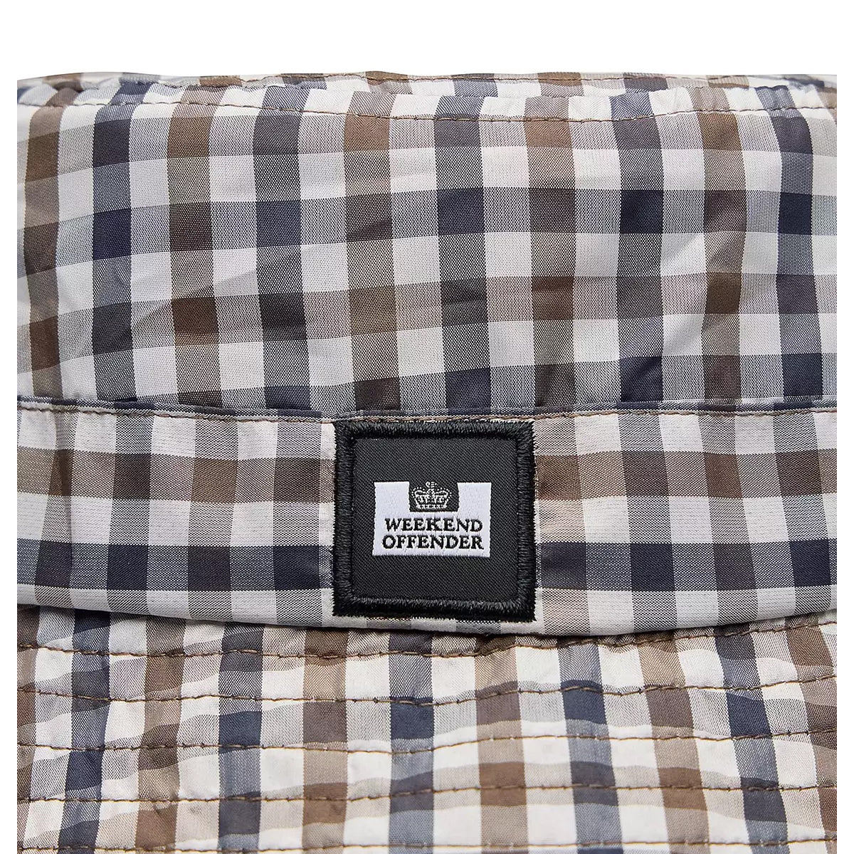 Weekend Offender Queensland House Check Bucket Hat House Check