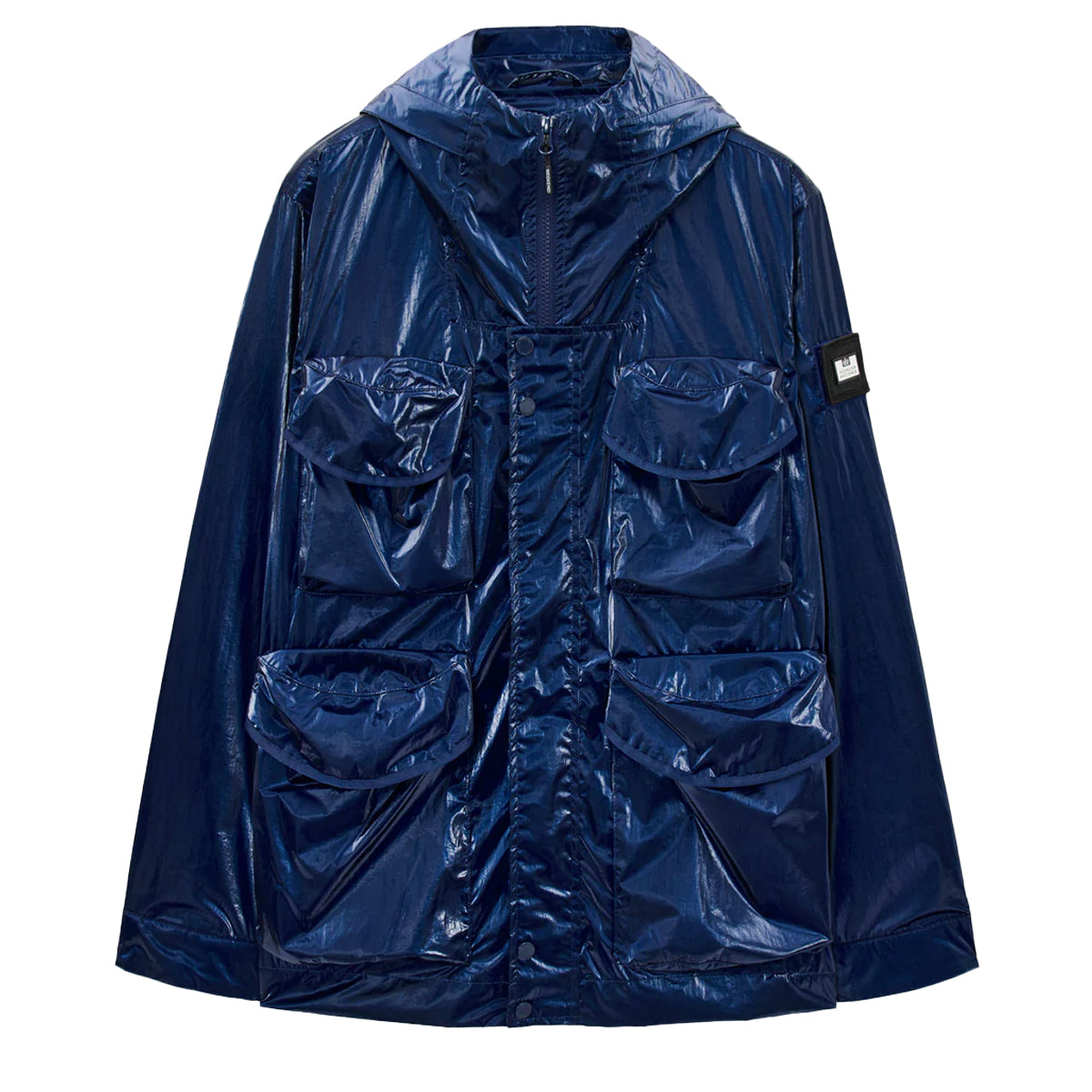WEEKEND OFFENDER	COTOCA BRIGHT NAVY FIELD JACKET