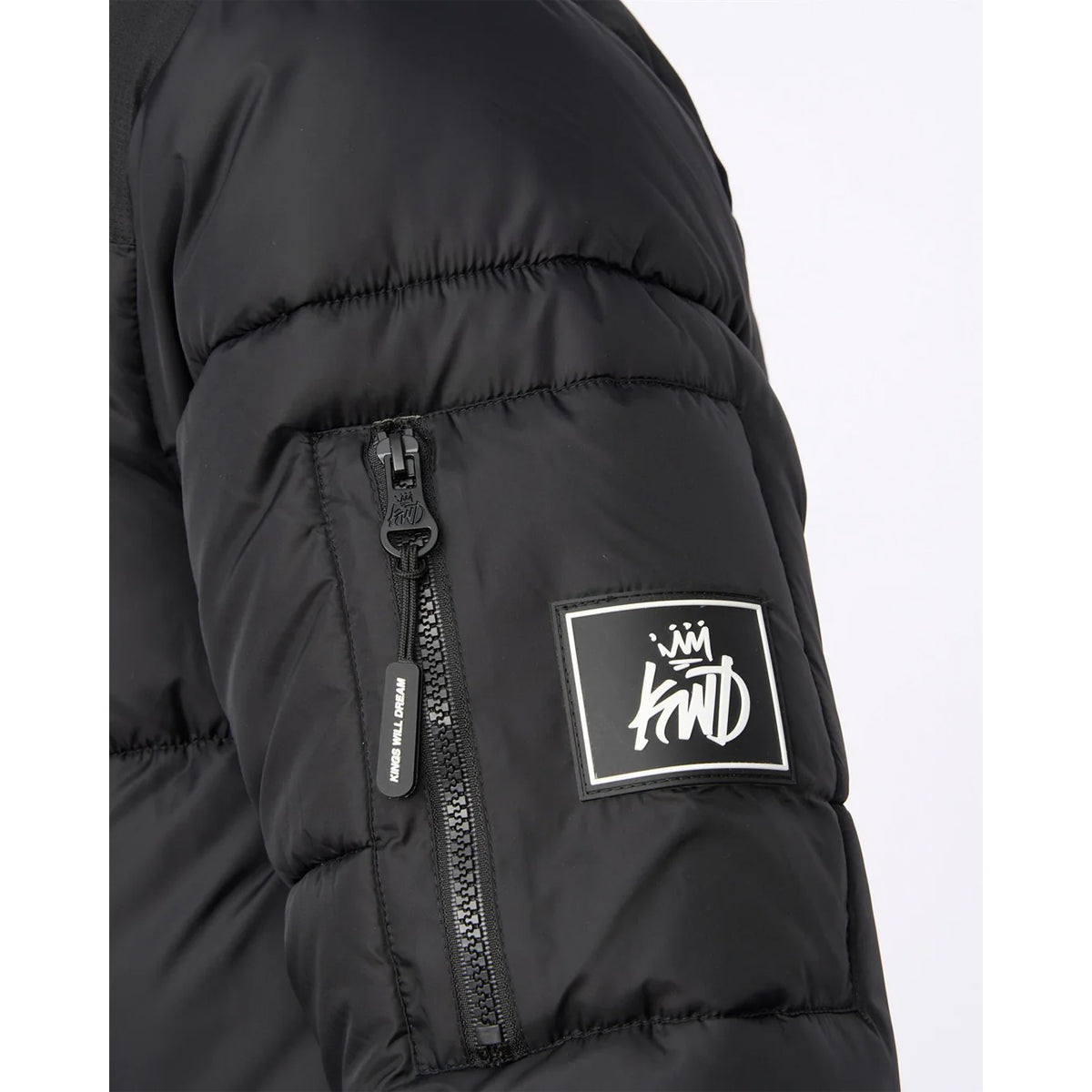 KINGS WILL DREAM CURVLAY BLACK PARKA