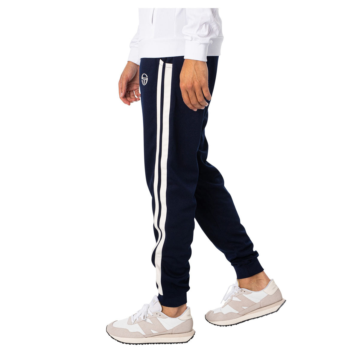 SERGIO TACCHINI DAMARINDO MARITIME BLUE TRACK PANTS
