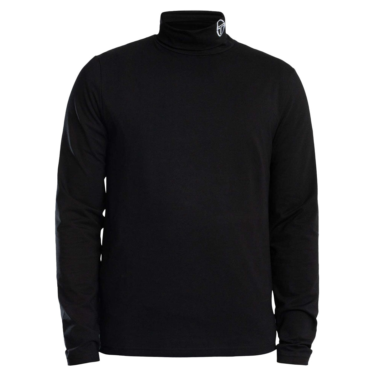 SERGIO TACCHINI EDWARD BLACK ROLL NECK TOP