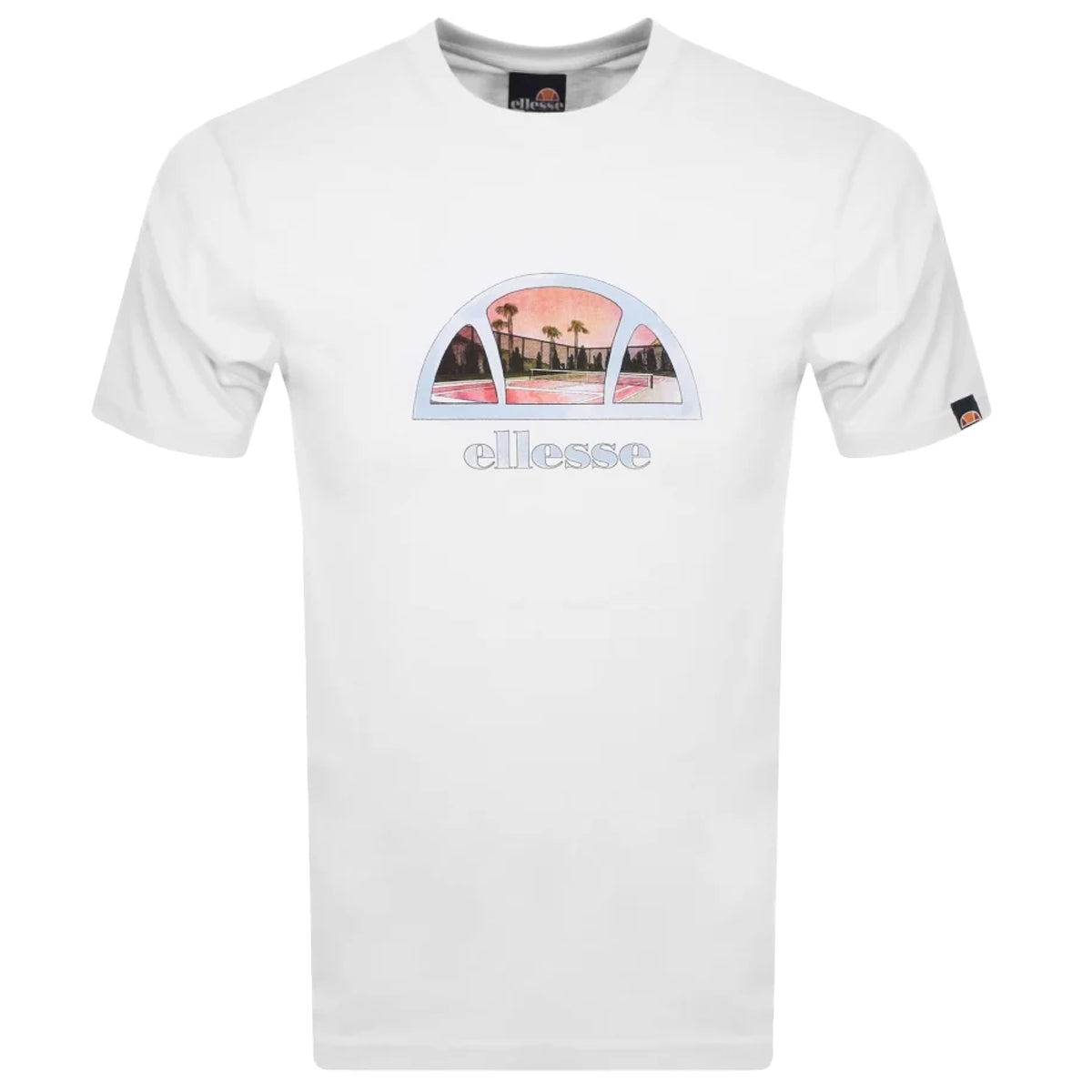 ELLESSE COURTSICA WHITE T-SHIRT