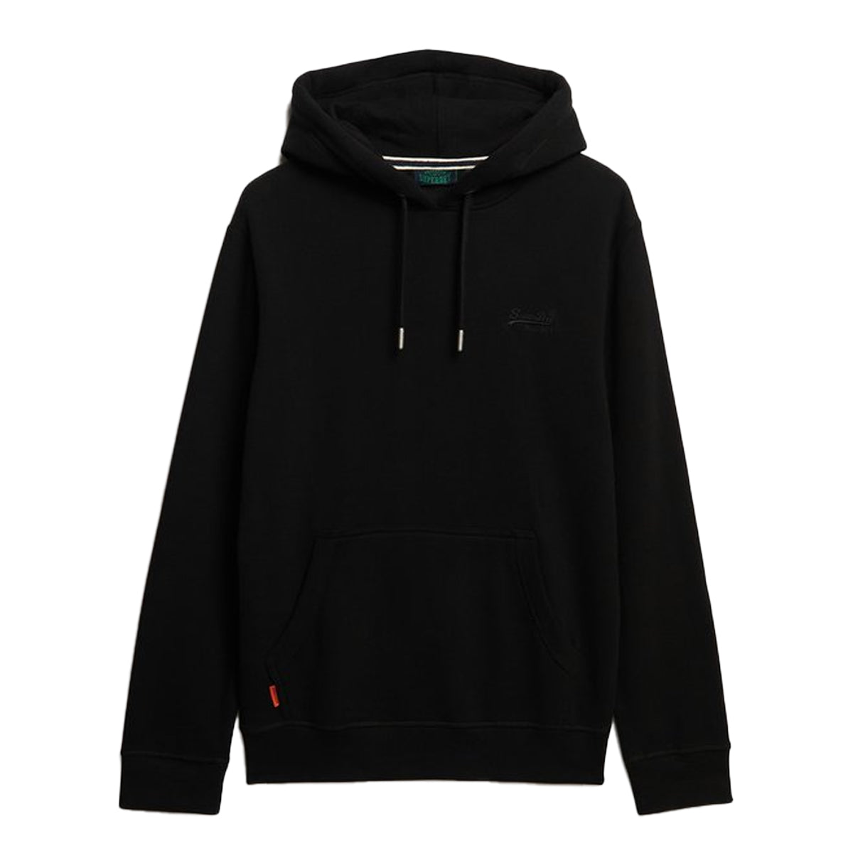 SUPERDRY ESSENTIAL LOGO HOODIE BLACK 02A