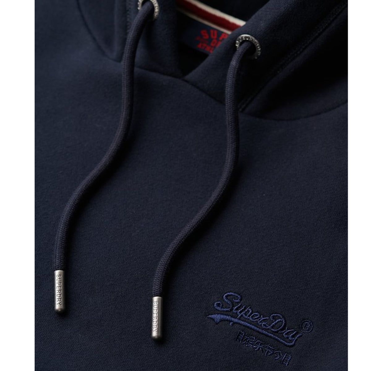 SUPERDRY ESSENTIAL LOGO HOODIE ECLIPSE NAVY 98T
