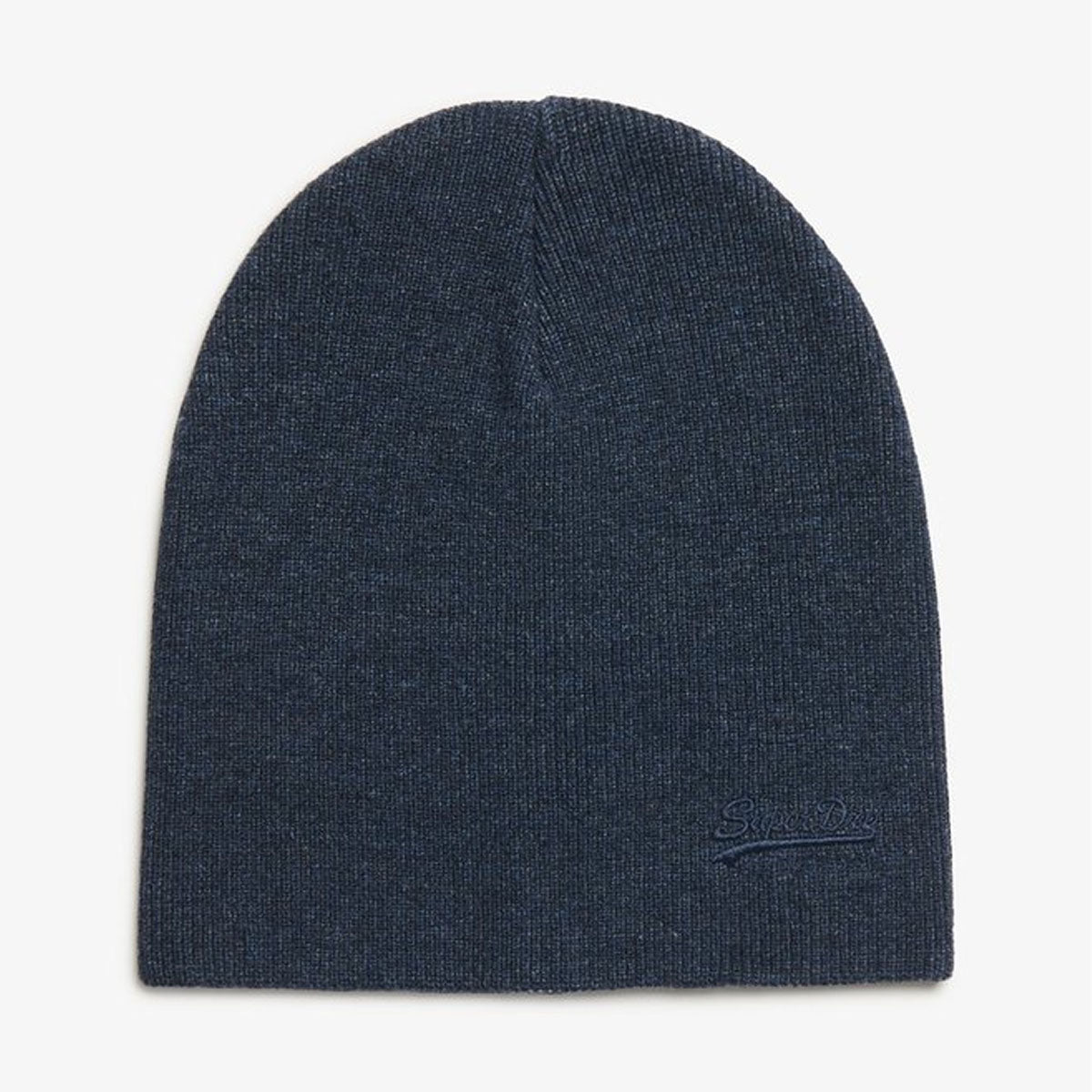 SUPERDRY ESSENTIAL LOGO KNITTED BEANIE RICHEST NAVY C2P