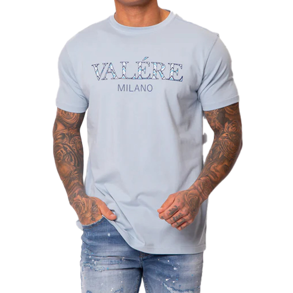 VALERE FACCHETTI BLUE T-SHIRT