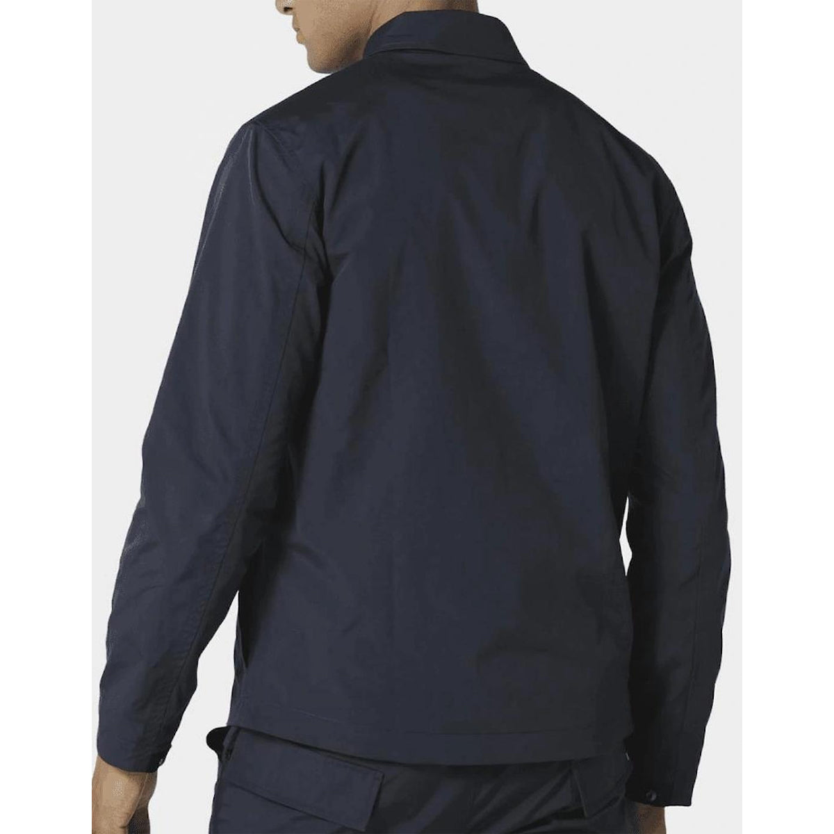 883 POLICE FITTON NAVY OVERSHIRT JACKET