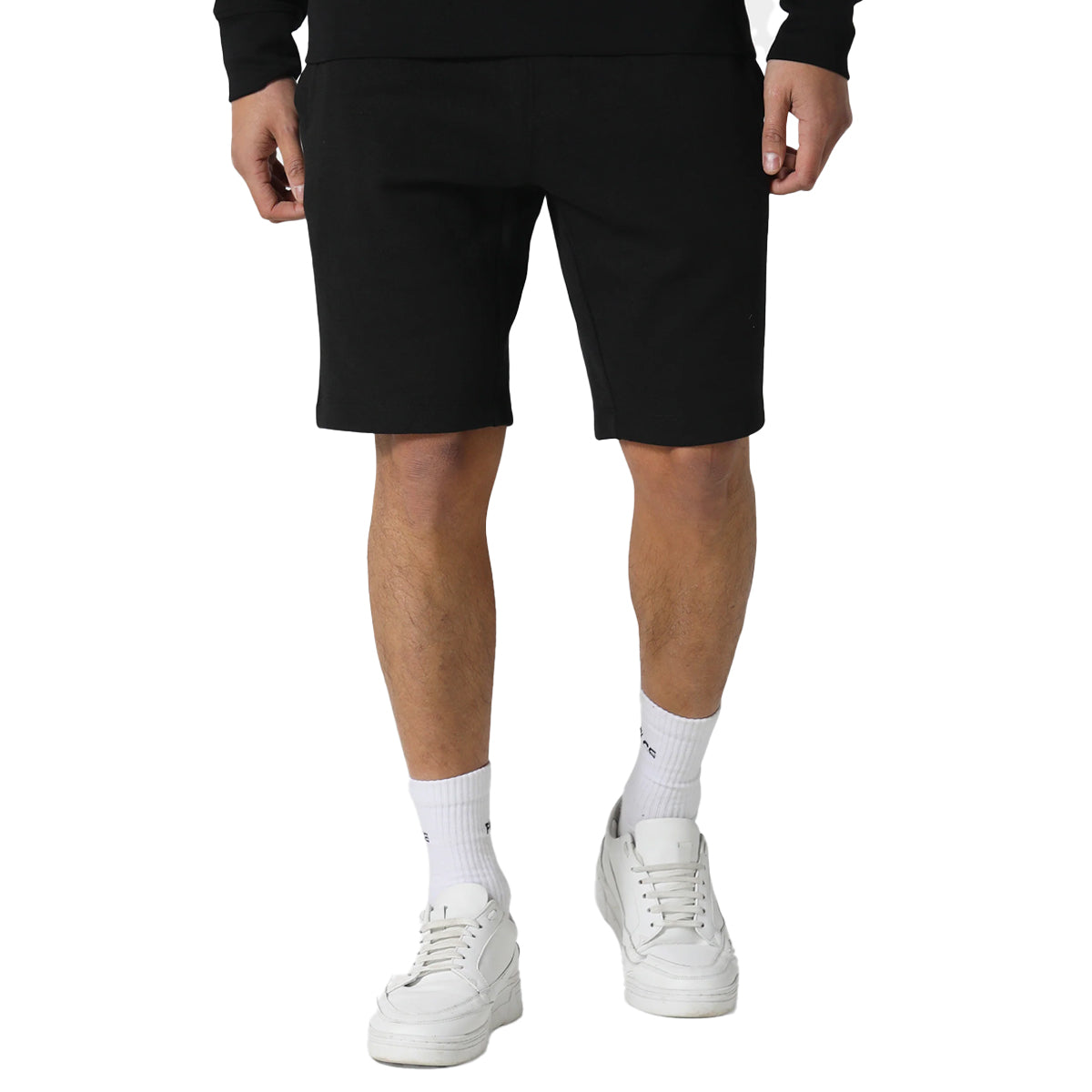 883 POLICE FLEETON BLACK JOG SHORTS