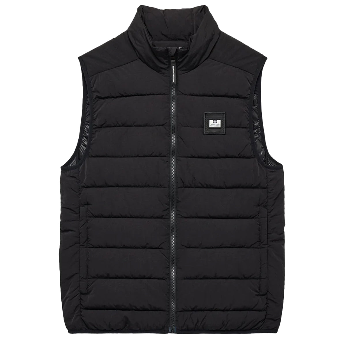 WEEKEND OFFENDER	GACHA BLACK PADDED GILET