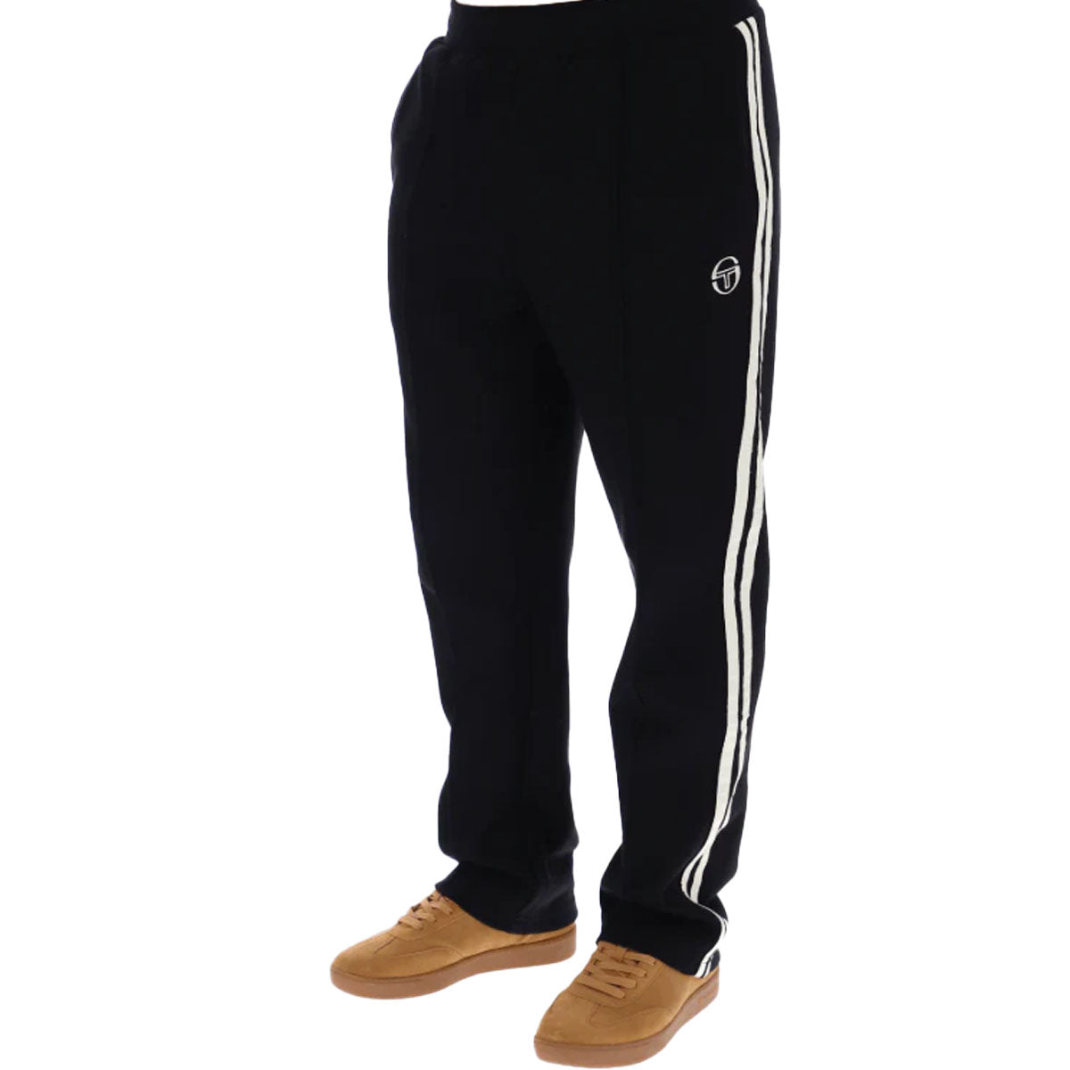 SERGIO TACCHINI GIORNO BLACK TRACK PANTS