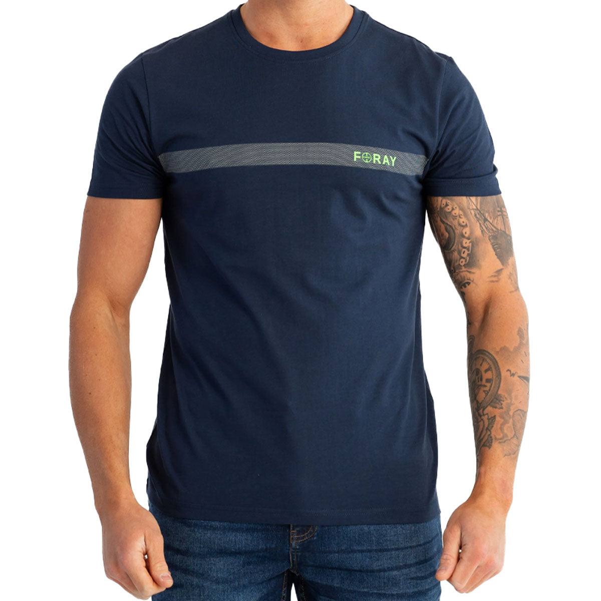 FORAY GUNNER NAVY T-SHIRT
