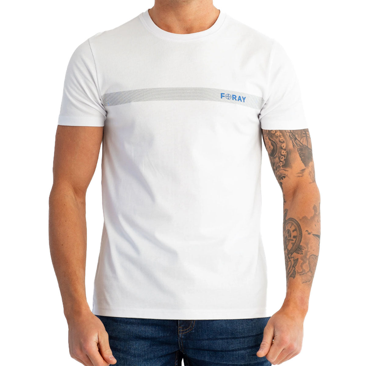 FORAY GUNNER WHITE T-SHIRT
