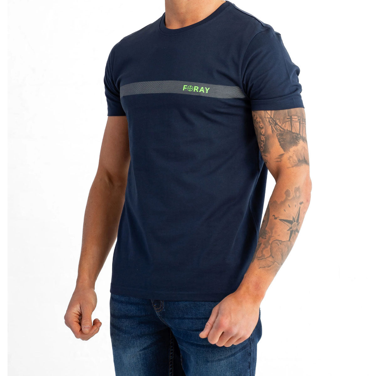 FORAY GUNNER NAVY T-SHIRT