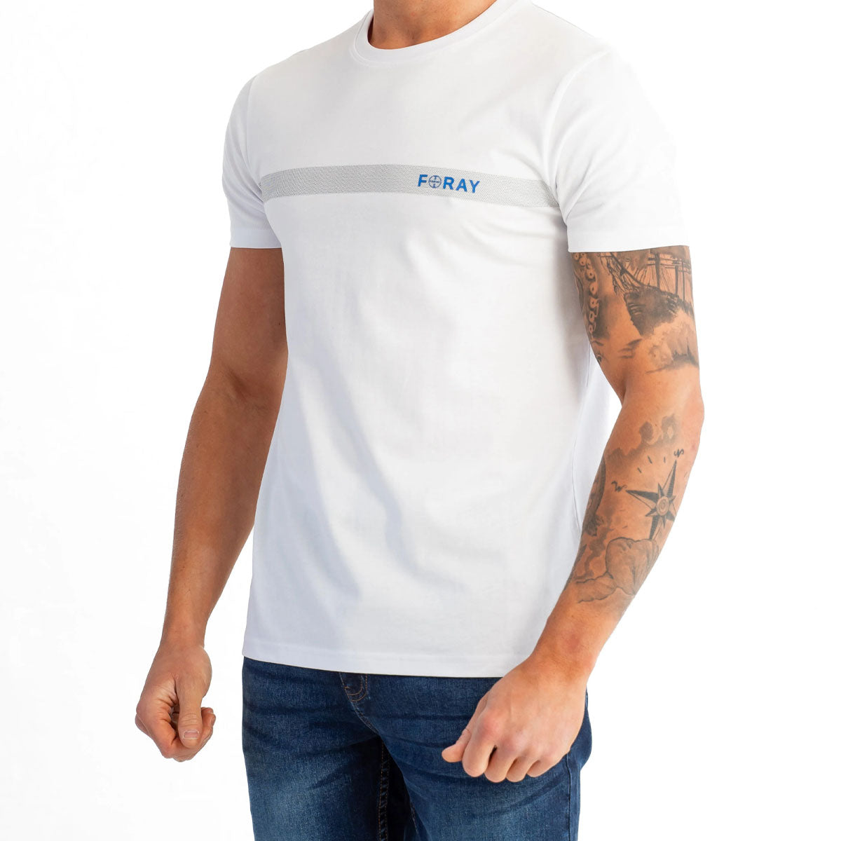 FORAY GUNNER WHITE T-SHIRT