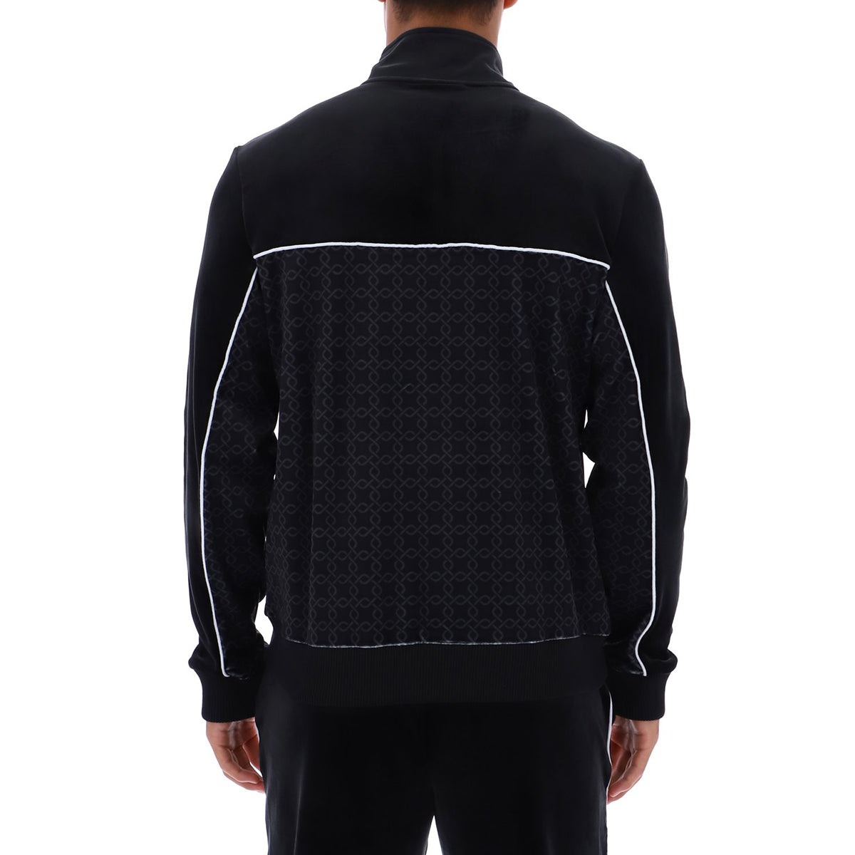 FILA HIGGANS FULL ZIP VELOUR JACKET BLACK