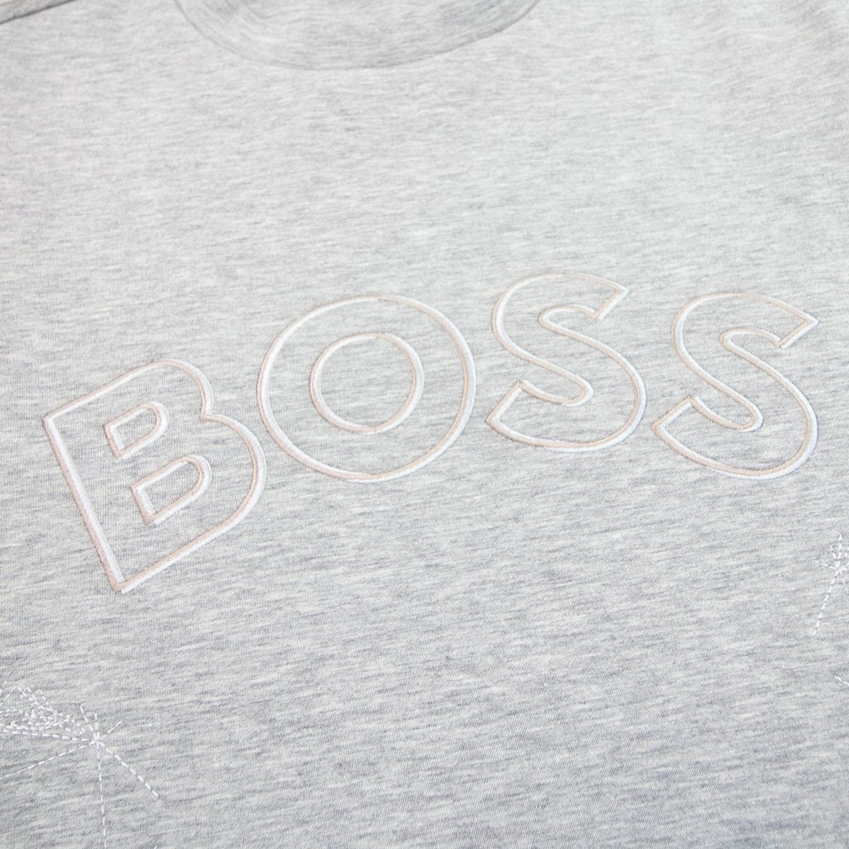 Hugo Boss Salbo Iconic Crew Sweatshirt Grey 059 50477122