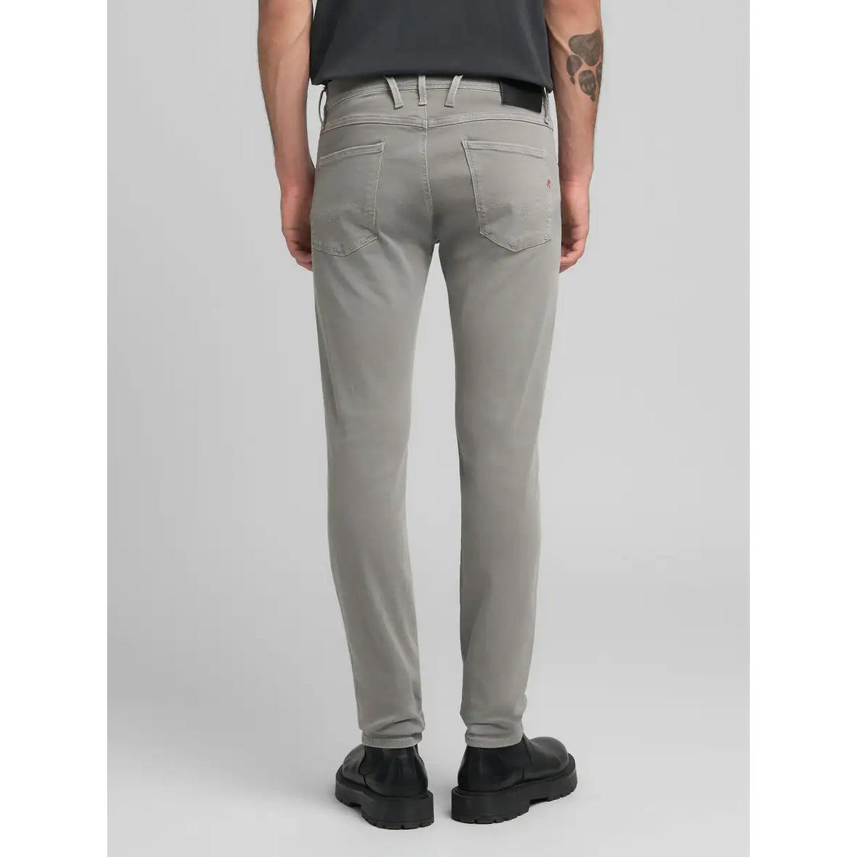 REPLAY	HYPERFLEX GREY COLOR EDITION ANBASS SLIM FIT JEANS M914E 8366197