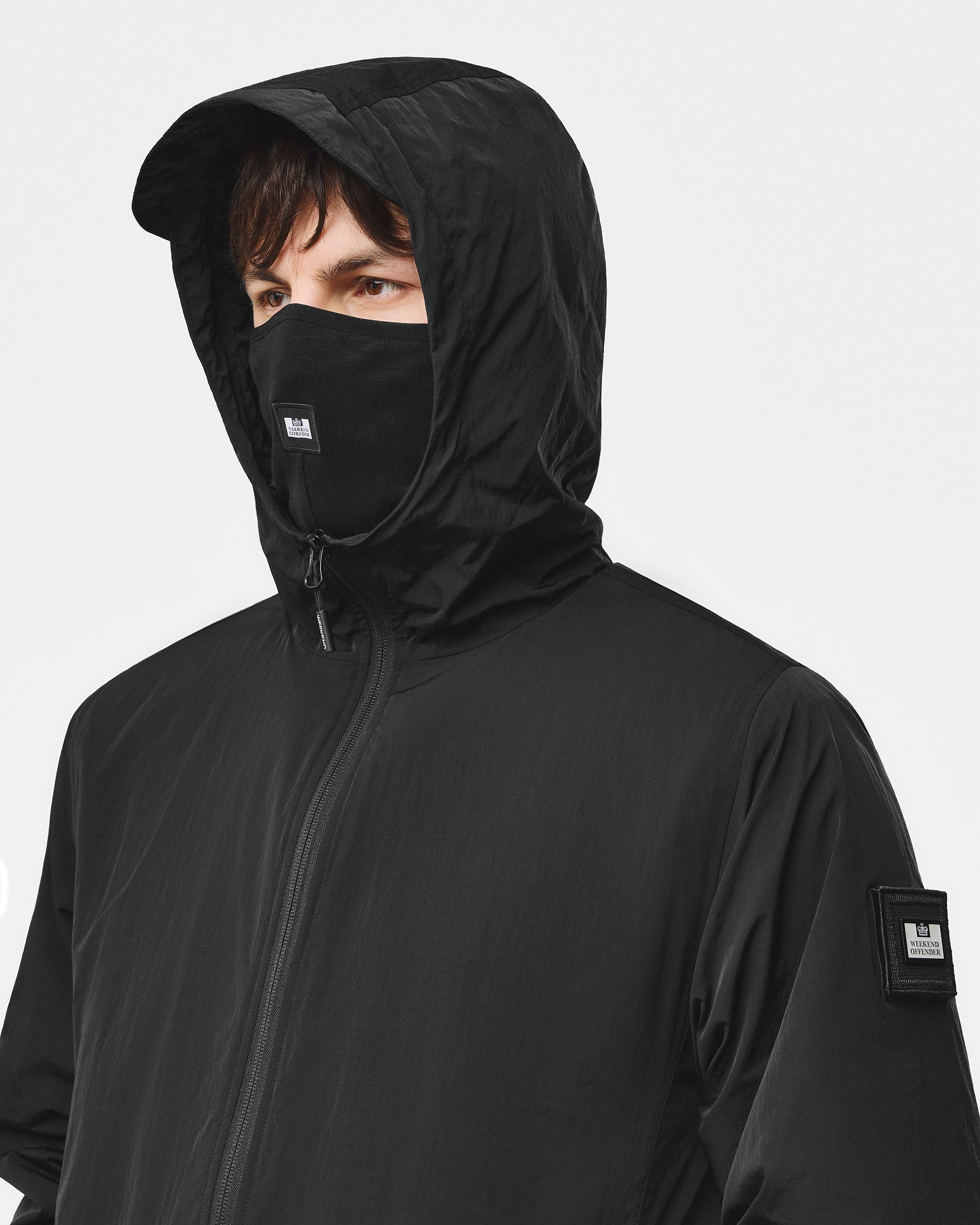 WEEKEND OFFENDER TECHNICIAN FLEECE LINED JACKET BLACK
