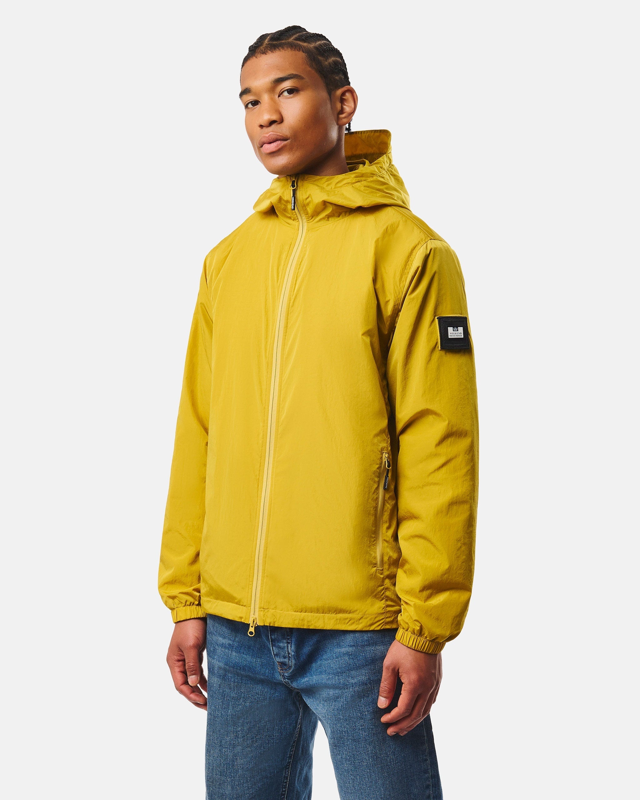 WEEKEND OFFENDER TECHNICIAN FLEECE LINED JACKET SAFFRON