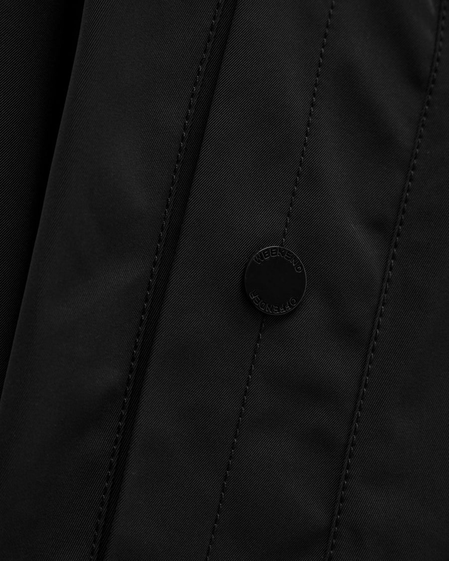 WEEKEND OFFENDER AVALON NYLON MAC BLACK