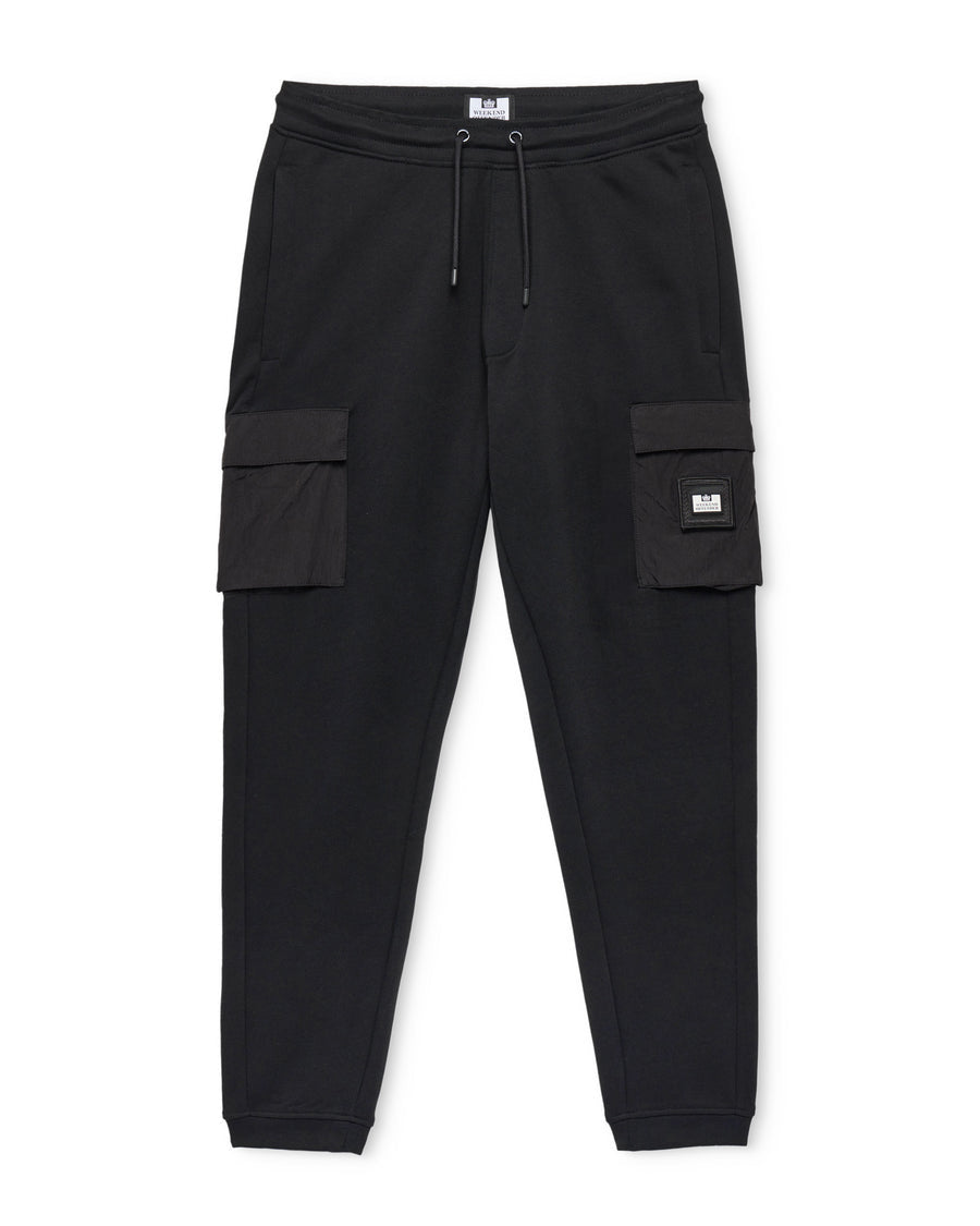 WEEKEND OFFENDER LIPPI JOG PANTS BLACK