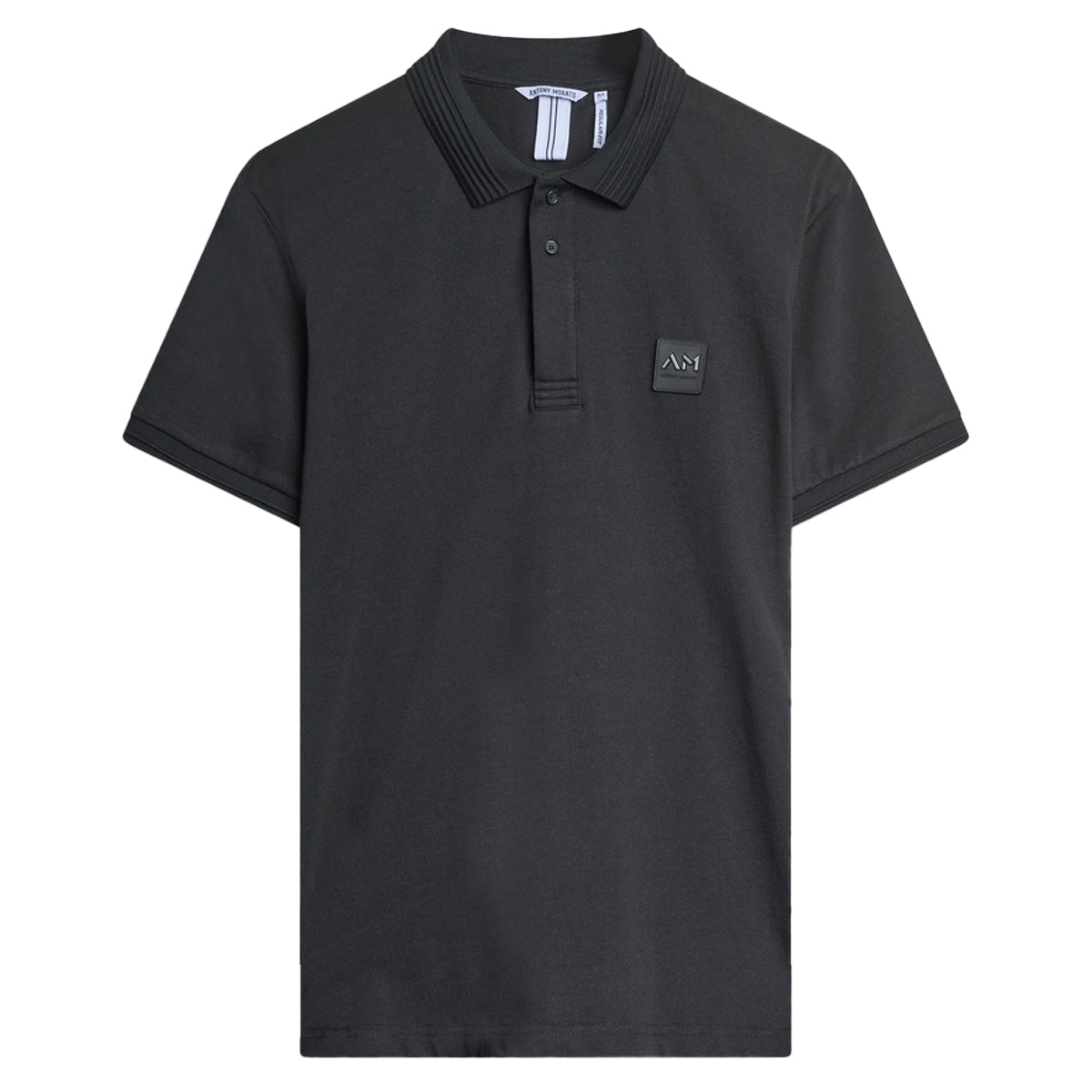 ANTONY MORATO JERSEY BLACK POLO MMKS02577