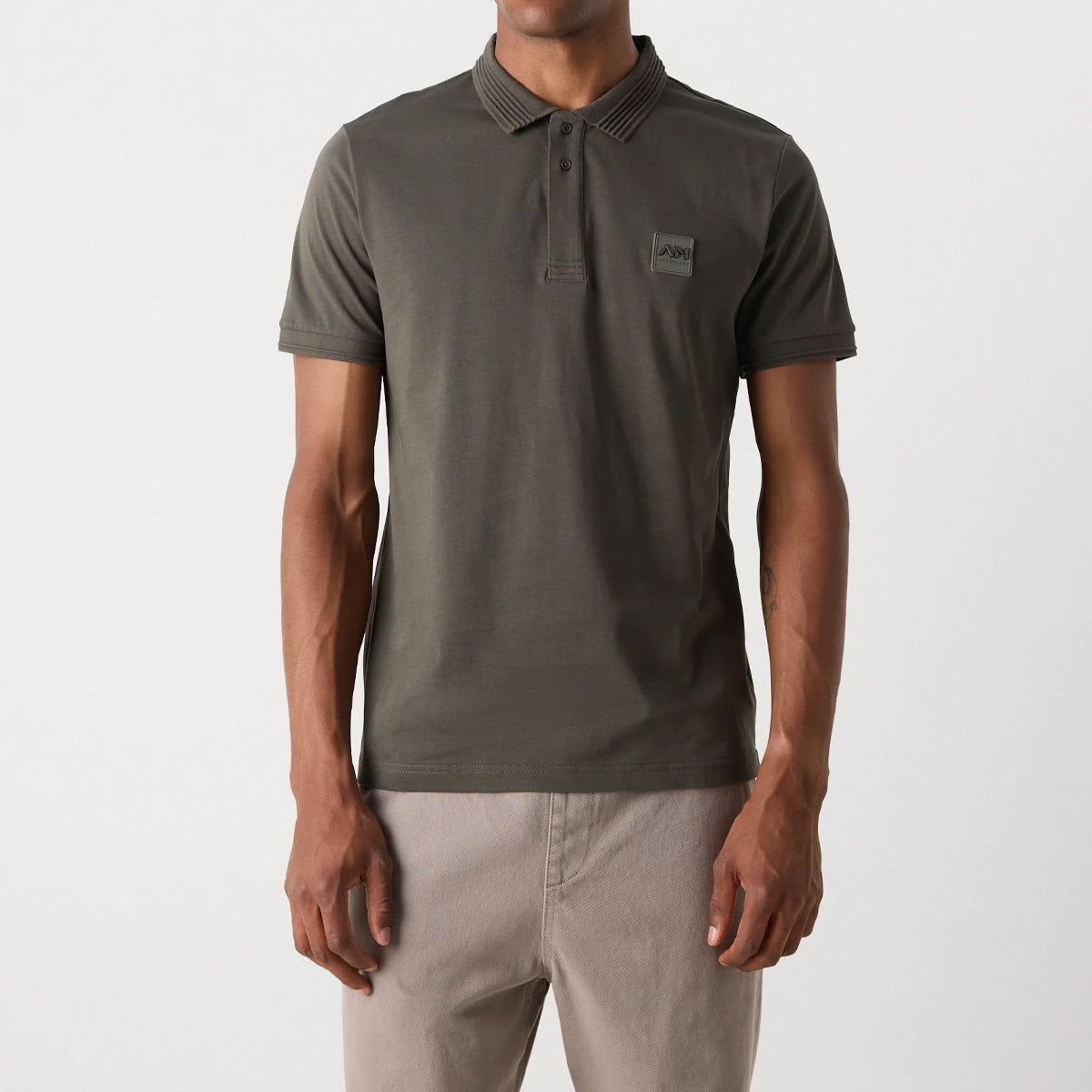 ANTONY MORATO JERSEY KHAKI POLO MMKS02577